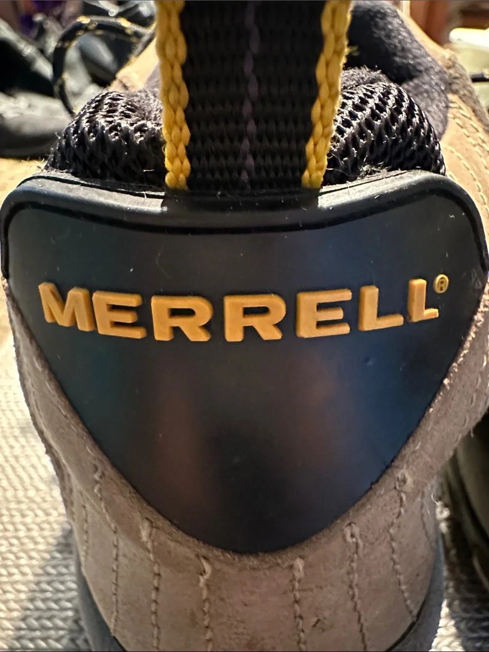 Men's Merrell Brown Suede Hiking boots